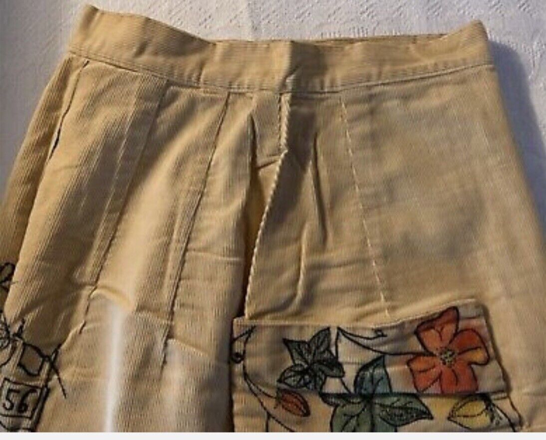VINTAGE 1956 MARION GIANTS HIGH SCHOOL INDIANA SENIOR CORDS SKIRT ALL ORIGINAL - Fresh Stock Dated March 2026