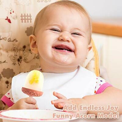 Ice Pop Maker, Funny Acorn Model Food Grade Silicone Popsicle Makers, Family - Fresh Stock Dated February 2026