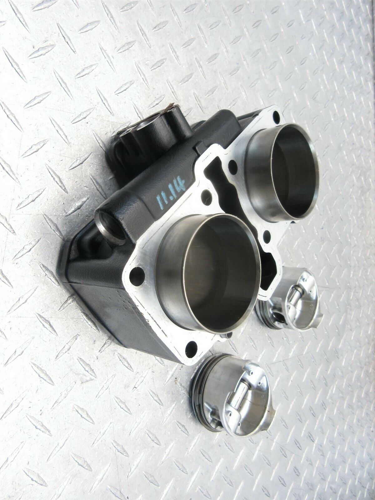 2007 94-09 Kawasaki Ninja EX500 500R Cylinder Barrels Jugs Pistons Lot - Fresh Stock Dated February 2026