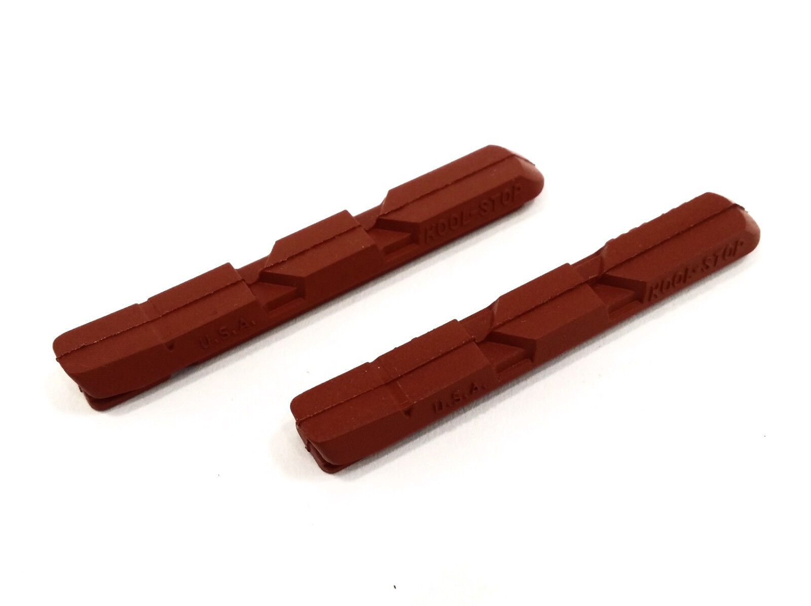 Kool-Stop Linear Pull Replacement Brake Pads Salmon Compound - Fresh Stock Dated February 2026