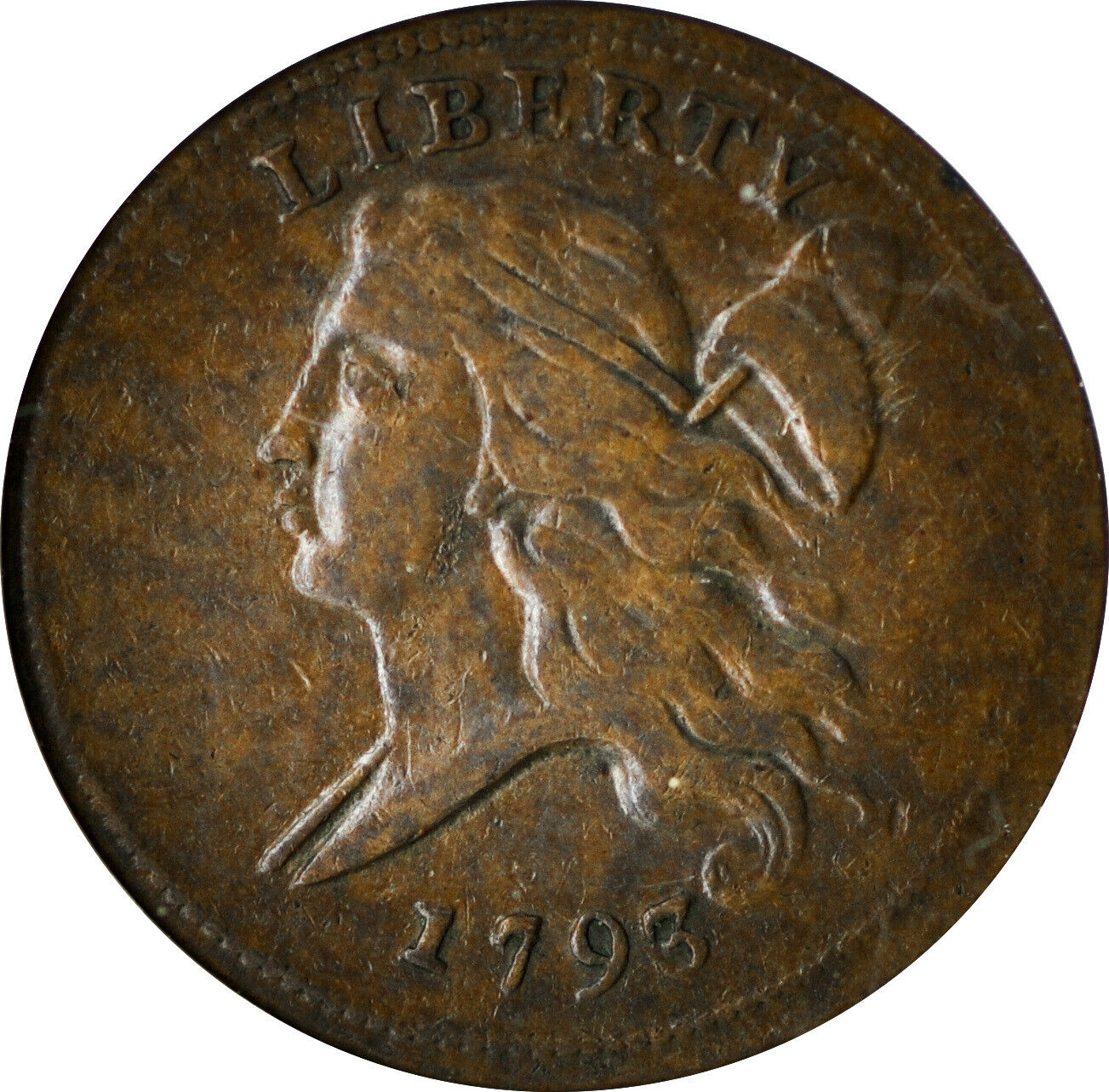 1793 LIBERTY CAP 1/2 NGC XF 40 BN - Fresh Stock Dated February 2026