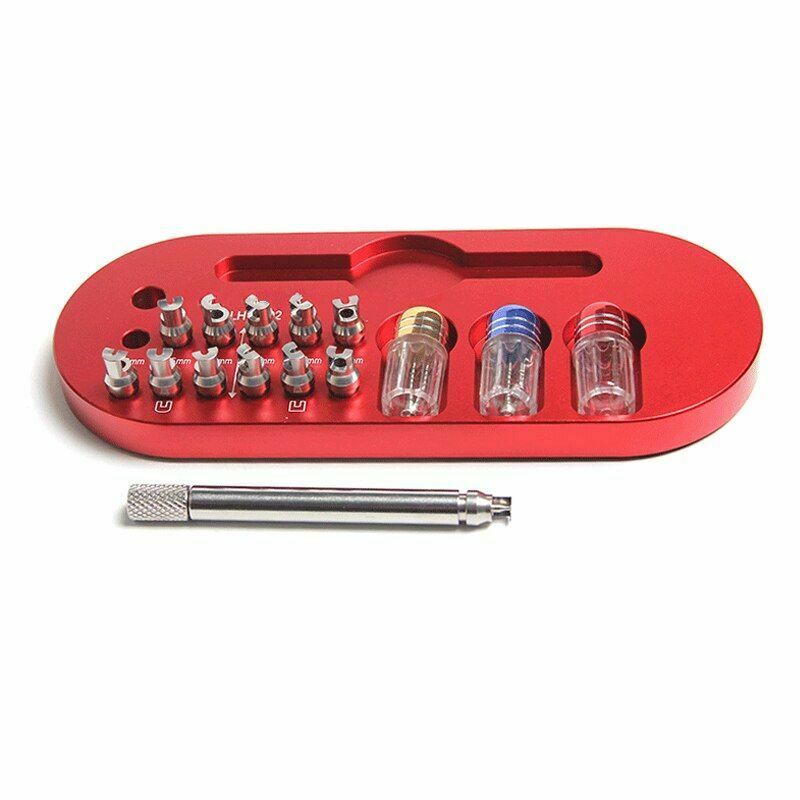 Watch Hand Removing Setting Tools Delicate 12 Tips Stainless Steel Movement Kits - Fresh Stock Dated February 2026