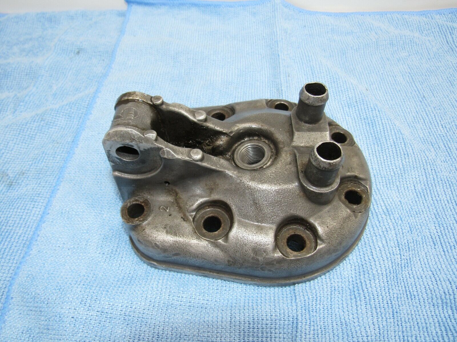 90 91 KAWASAKI KX 250 KX250 CYLINDER HEAD ENGINE MOTOR JUG CAP 11001-1338 - Fresh Stock Dated February 2026