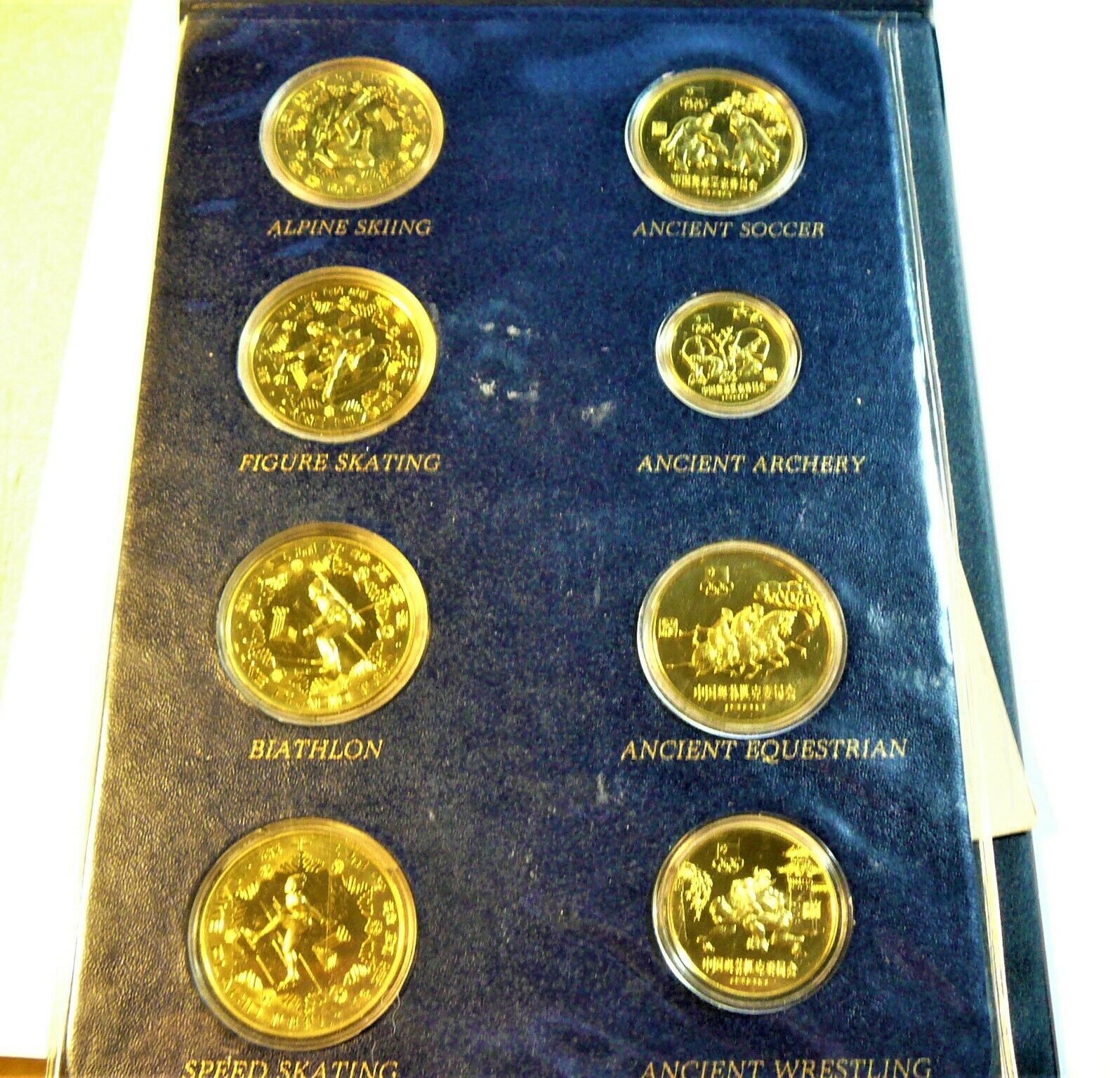 China 8-piece 1980 Olympic Coin Set, Original Holder & Certificate - Fresh Stock Dated February 2026