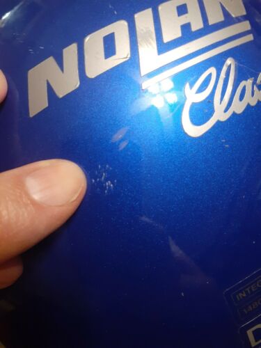 NOS N37 NOLAN CLASSIC ITALIAN MOTORCYCLE HELMET - Fresh Stock Dated February 2026