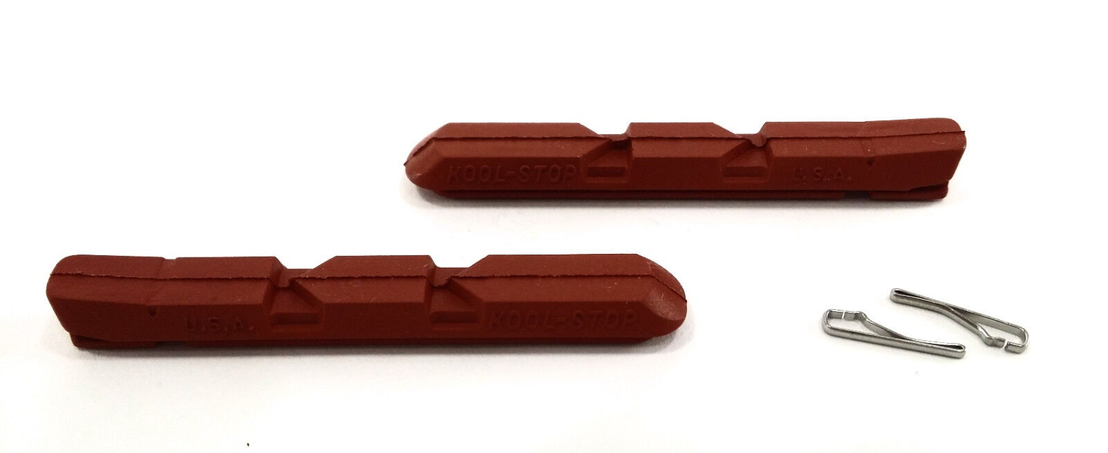 Kool-Stop Linear Pull Replacement Brake Pads Salmon Compound - Fresh Stock Dated February 2026