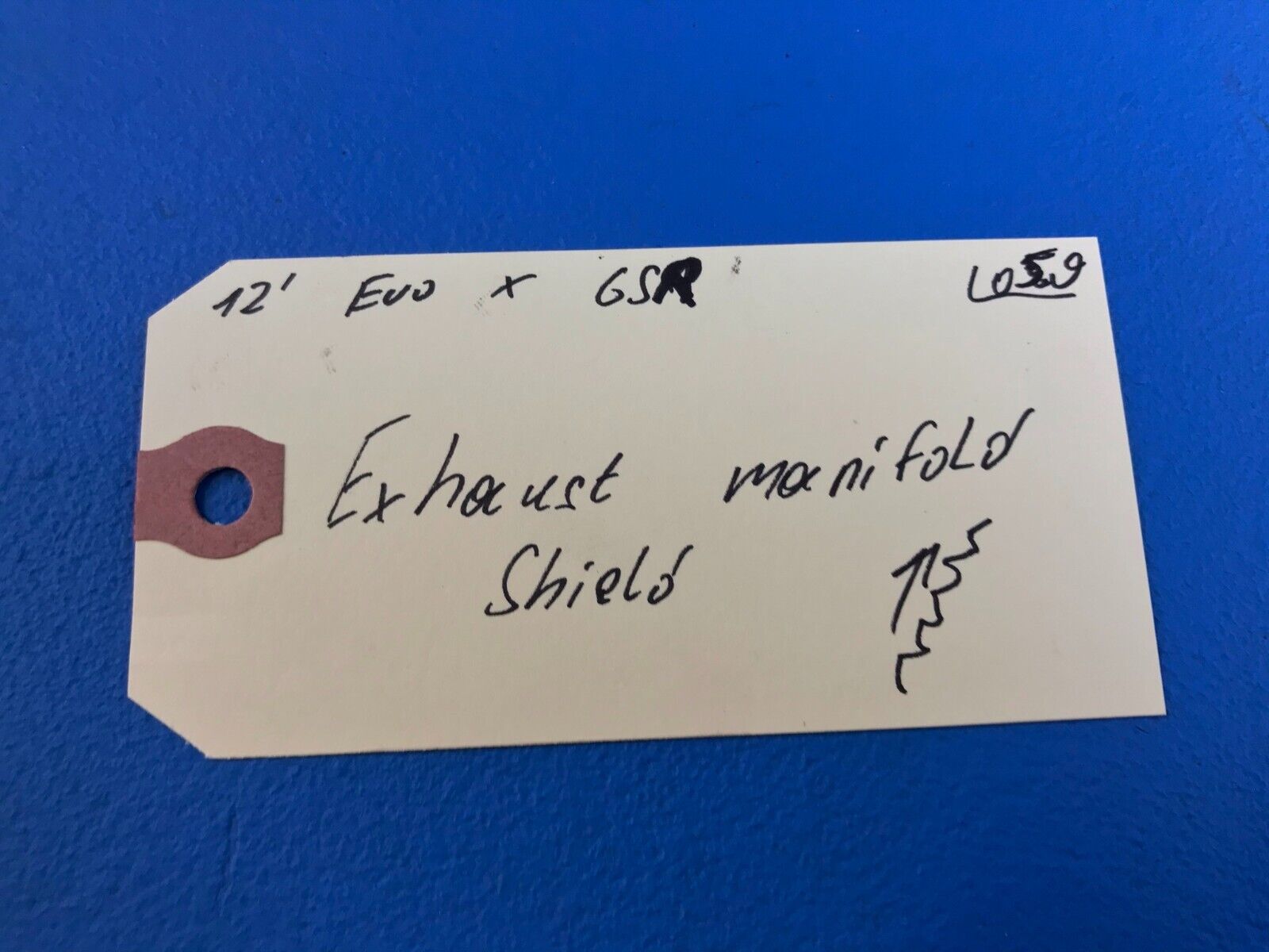 08-15 MITSUBISHI LANCER EVOLUTION EVO X RALLIART EXHAUST MANIFOLD HEAT SHIELD - Fresh Stock Dated February 2026