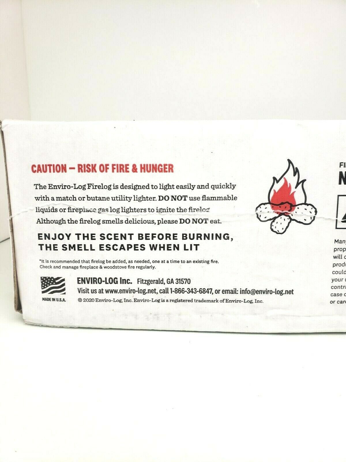 KFC Limited Edition 11 Herbs & Spices Fire Log by Enviro-Log Firelog New Sealed - Fresh Stock Dated December 2025