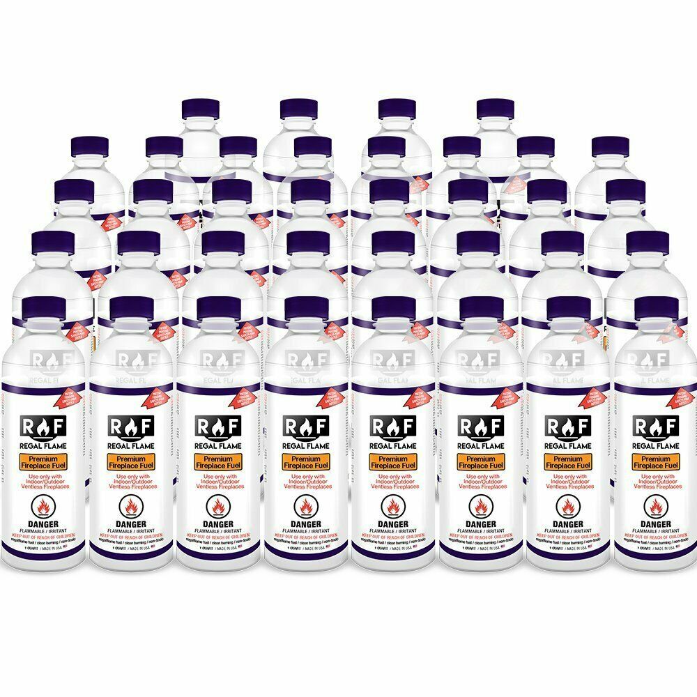 Regal Flame Signature Ventless Bio Ethanol Fireplace Fuel - 36 Quarts - Fresh Stock Dated December 2025