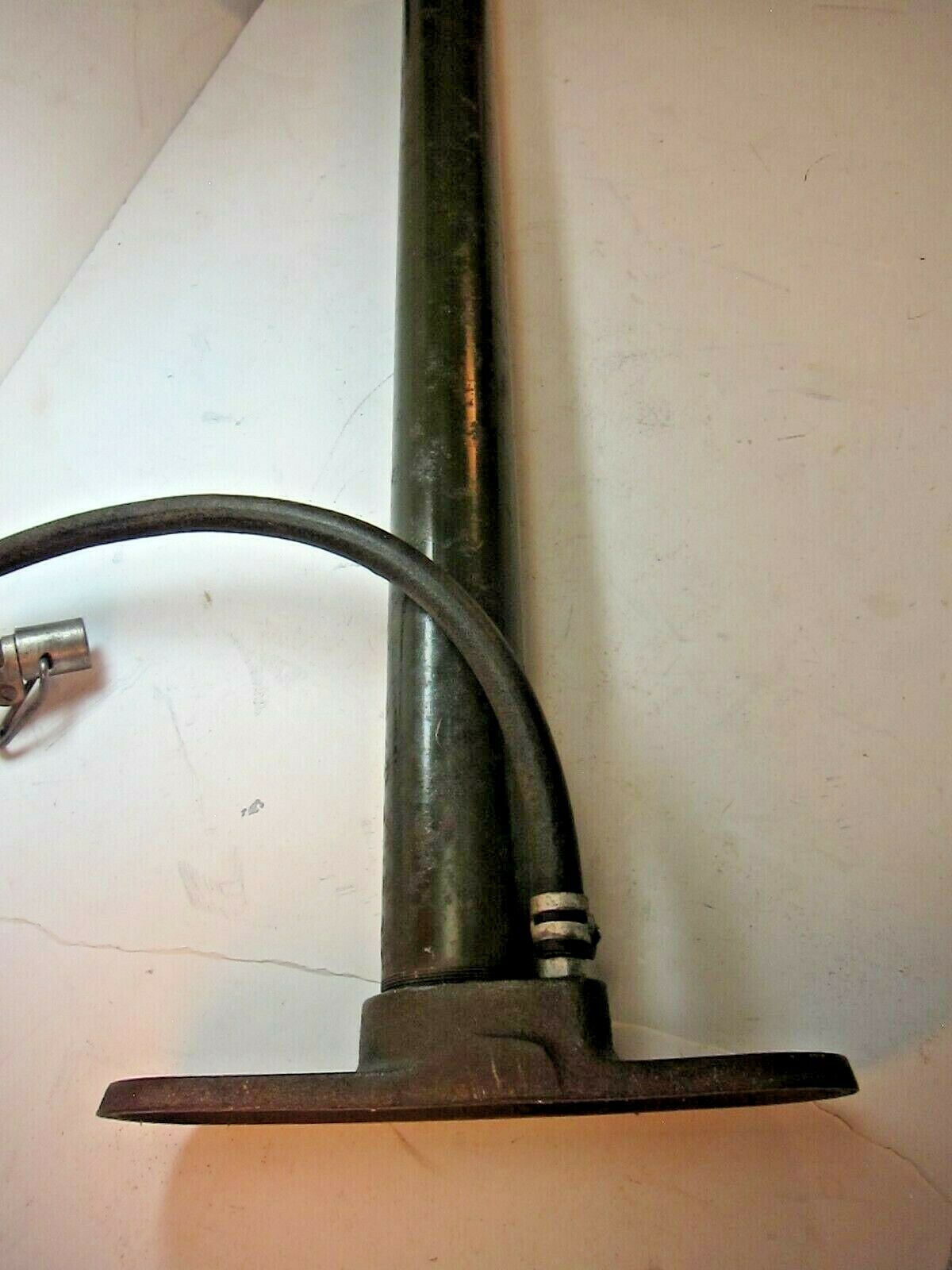 Vintage antique tire hand air pump - Fresh Stock Dated December 2025