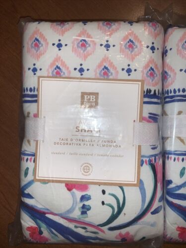 Pottery Barn Teen Avery Std Set of 2 Shams - Fresh Stock Dated December 2025