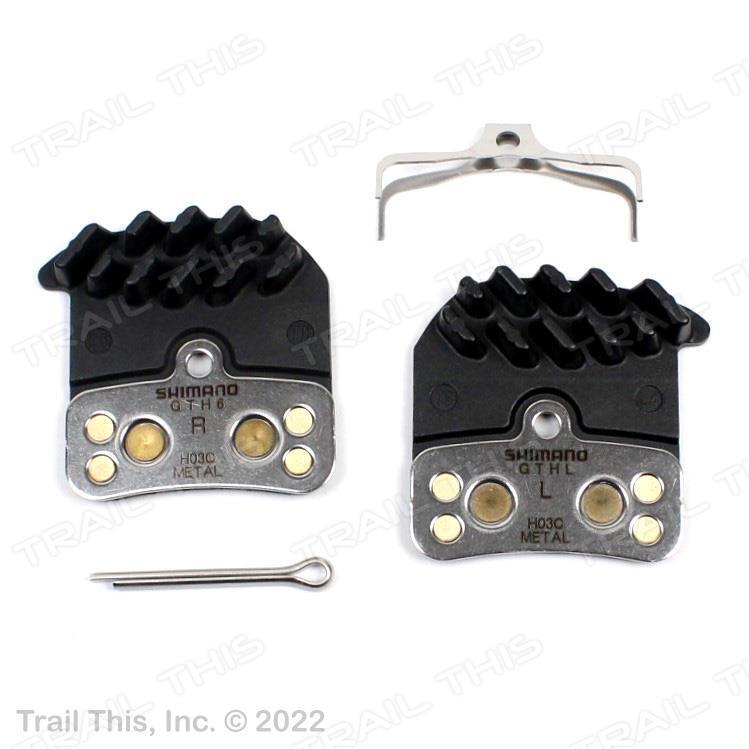 Shimano H03C Sintered Metal MTB Disc Brake Pads fits SAINT / VEE - BR-M280 M640 - Fresh Stock Dated February 2026
