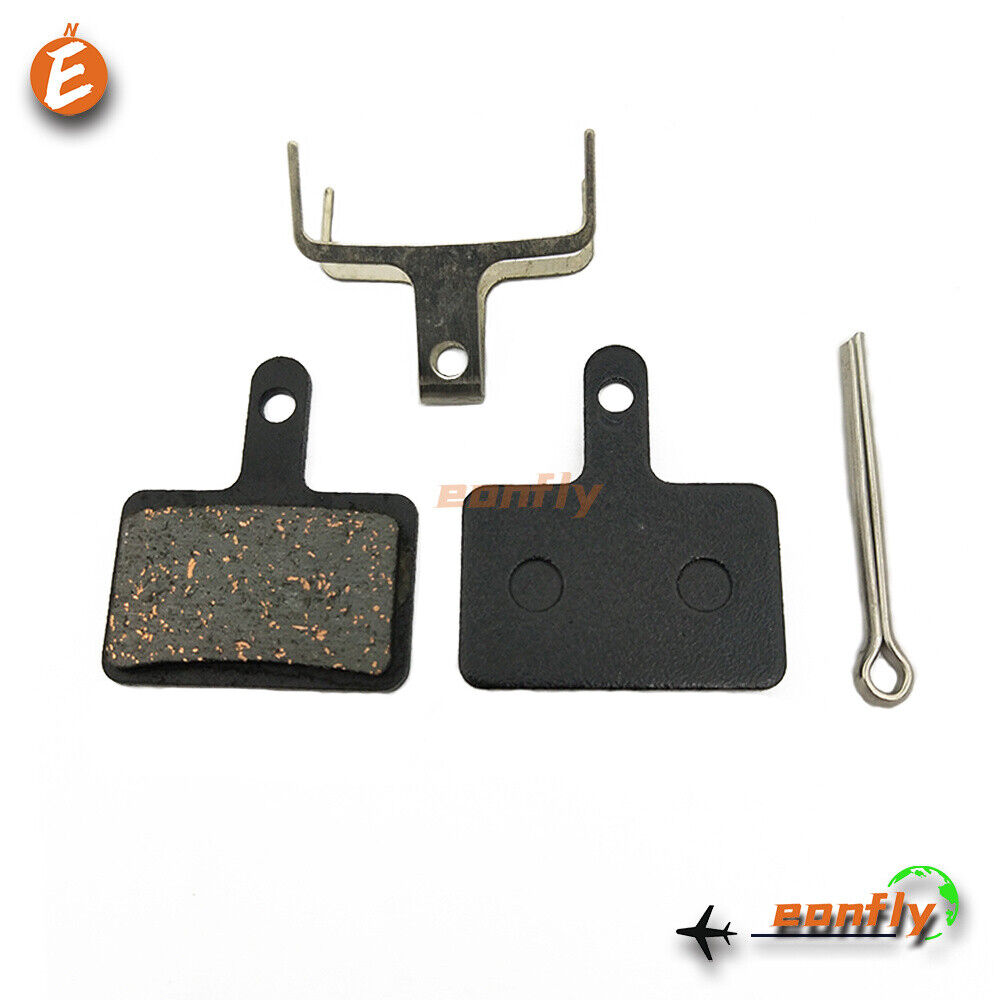 4 Pairs Bike Bicycle Organic Disc Brake Pads For SHIMANO BR-TX805 Tourney TX T - Fresh Stock Dated February 2026