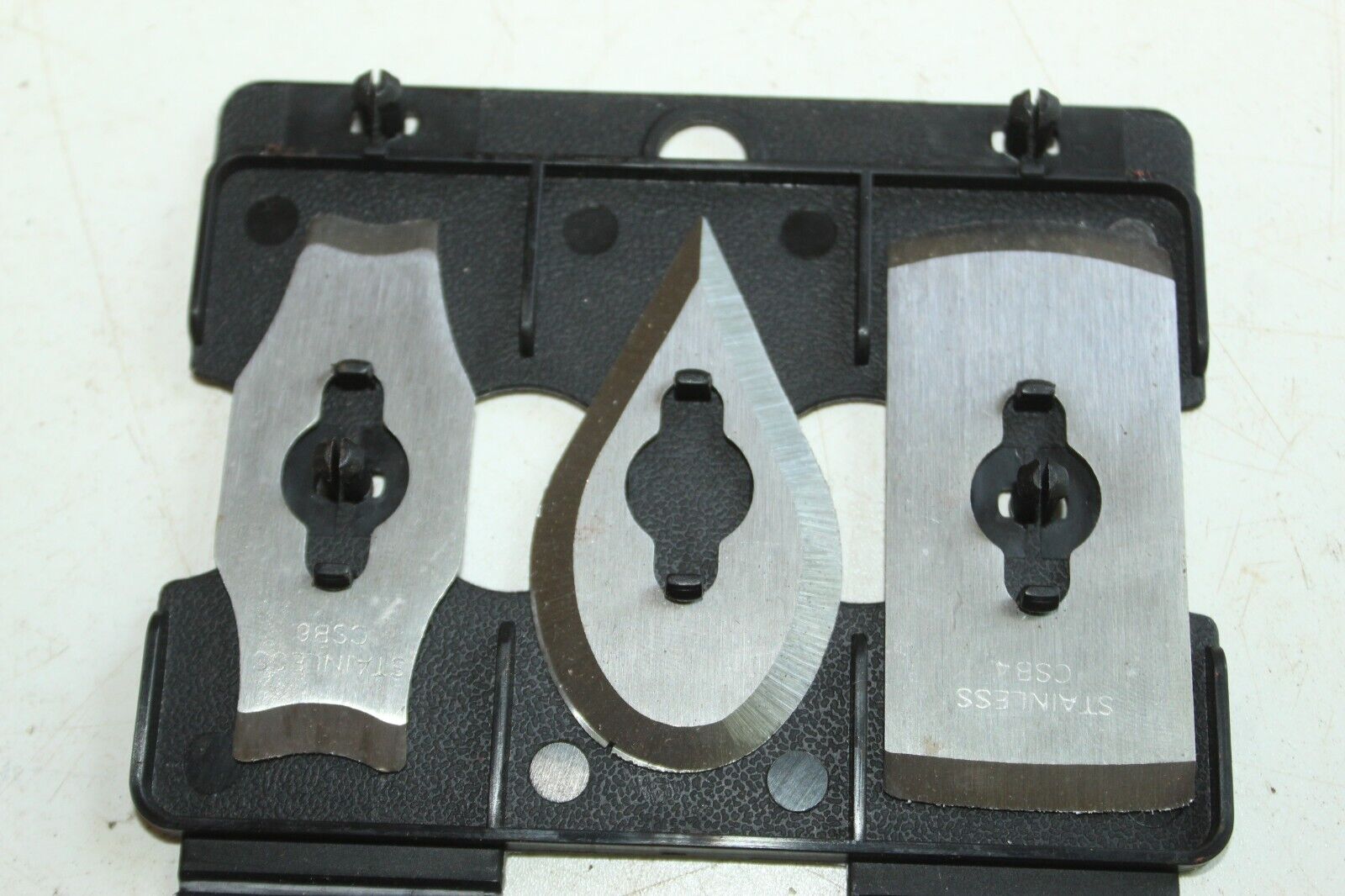 j) Lot of 6 Contour Scraper Blades STAINLESS CSB4 and others - Fresh Stock Dated February 2026