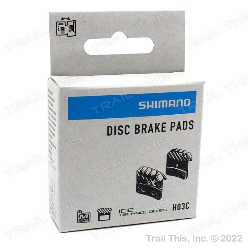 Shimano H03C Sintered Metal MTB Disc Brake Pads fits SAINT / VEE - BR-M280 M640 - Fresh Stock Dated February 2026