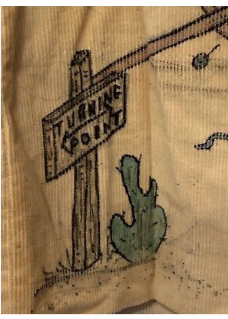 VINTAGE 1956 MARION GIANTS HIGH SCHOOL INDIANA SENIOR CORDS SKIRT ALL ORIGINAL - Fresh Stock Dated March 2026