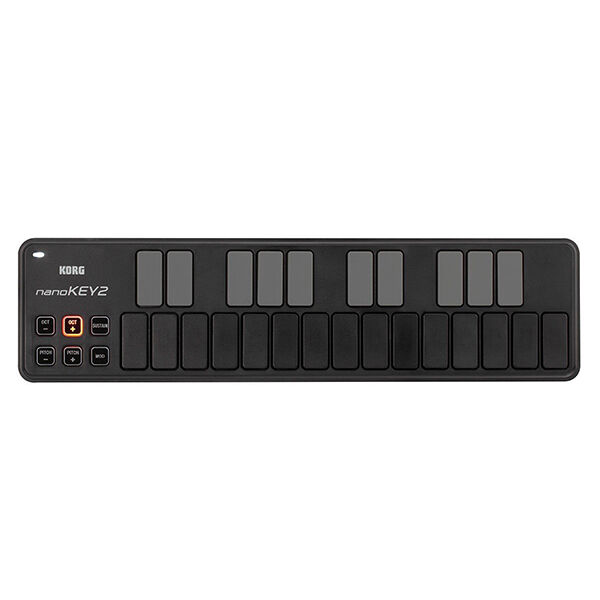 KORG USB MIDI NANOKEY2 Keyboard Controller Black 100% Genuine Product - Fresh Stock Dated February 2026
