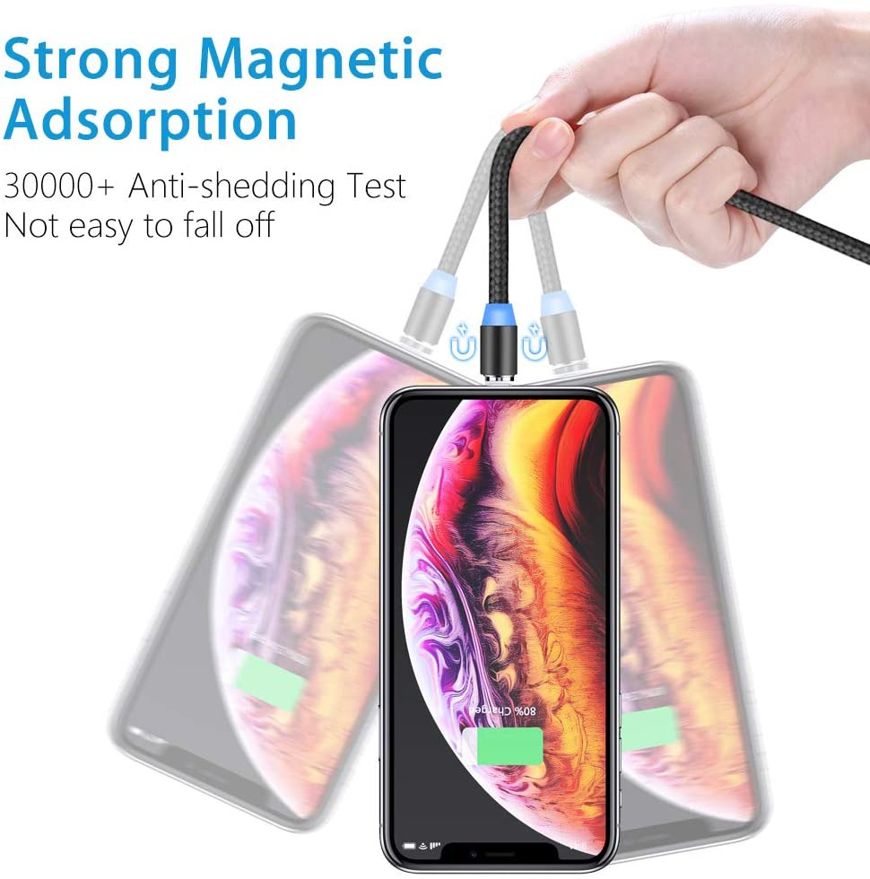 Terasako Magnetic Charging Cable 4-Pack - Fresh Stock Dated February 2026