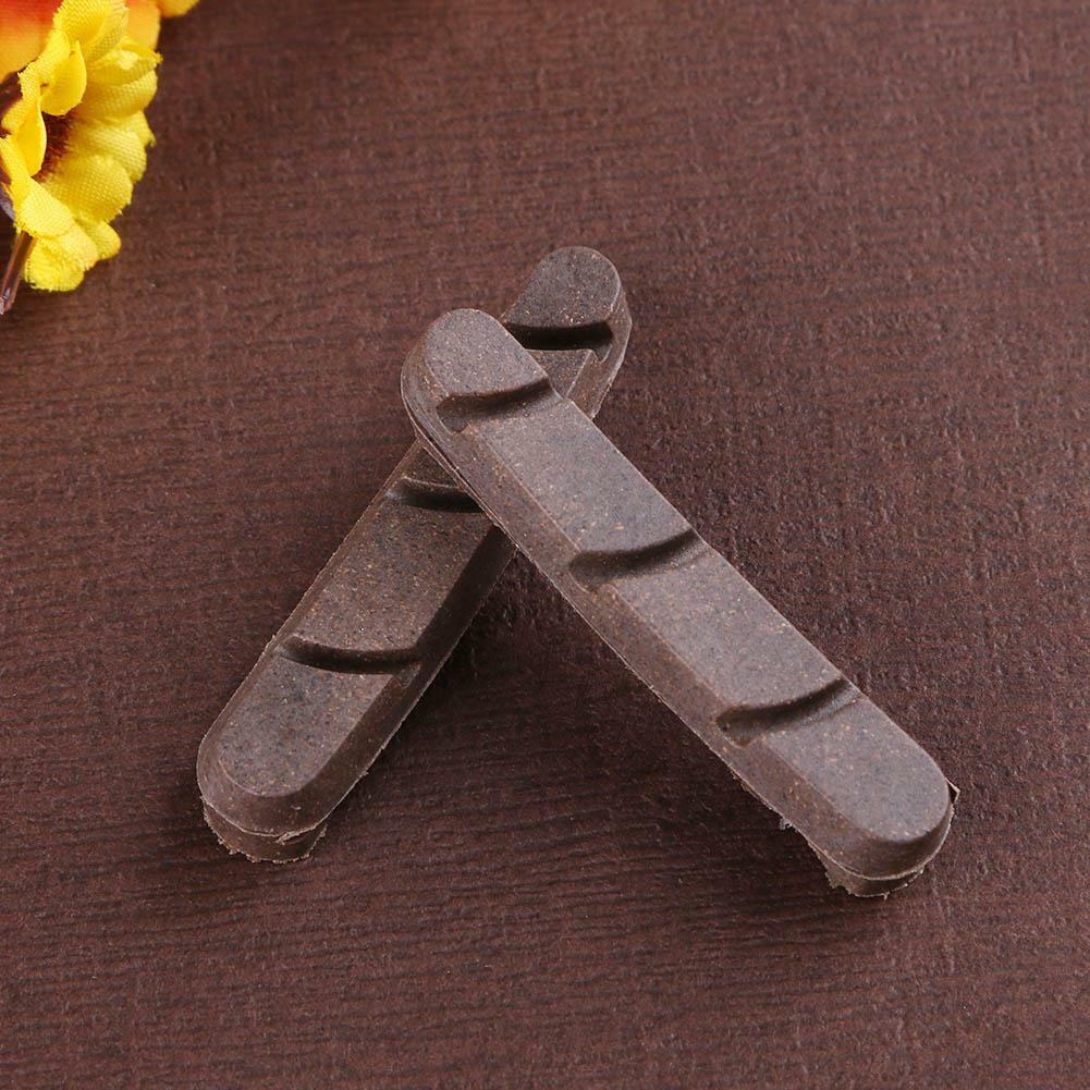 1 Pair Rubber Bicycle Brake Pads Road Bike Brake Shoes for Carbon Rim Wheel  US - Fresh Stock Dated February 2026