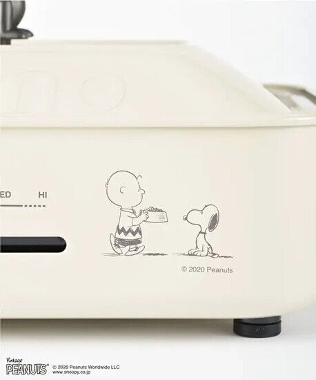 BRUNO PEANUTS Compact Hot Plate Ecru BOE070-ECRU ctm24 163 - Fresh Stock Dated December 2025
