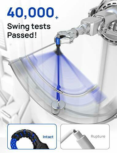 USB Type C Cable 3A Fast Charging [2-Pack 6.6ft], JSAUX USB-A to 6.6ft, Blue - Fresh Stock Dated February 2026