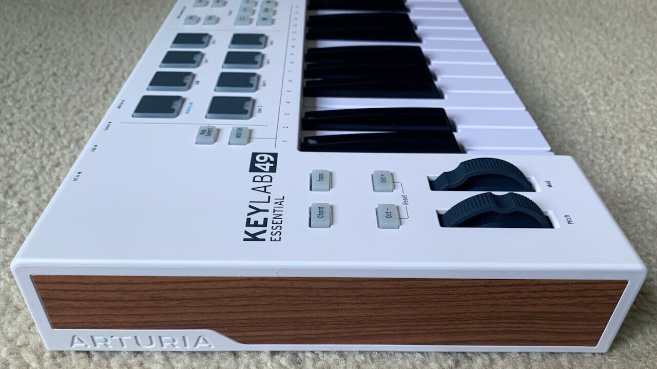 Arturia KeyLab Essential 49 MIDI Keyboard Controller - Excellent Condition - Fresh Stock Dated February 2026