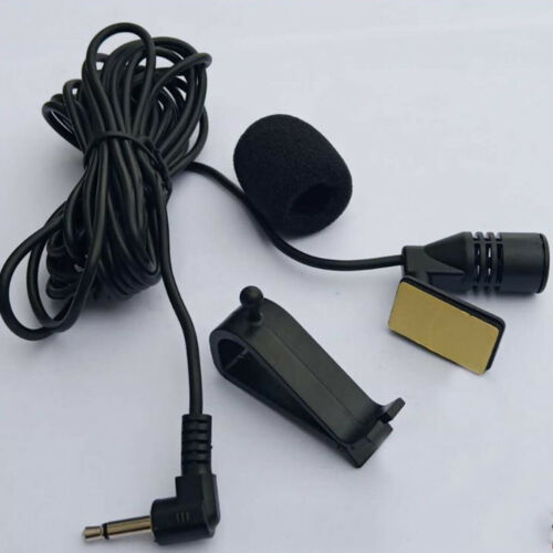 3.5mm Car Stereo External Microphone for Bluetooth Enabled Stereo GPS DVD Radio - Fresh Stock Dated February 2026
