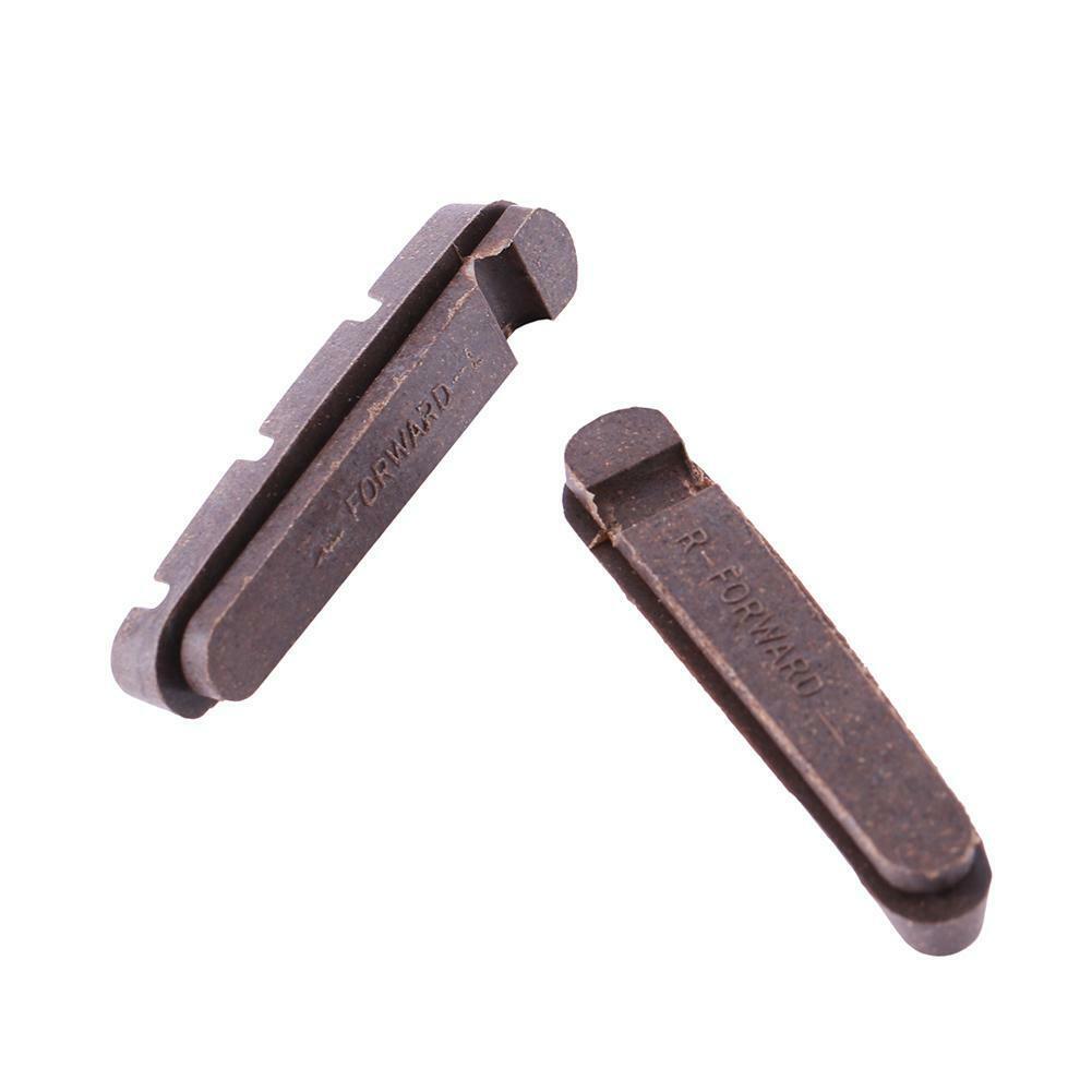 1 Pair Rubber Bicycle Brake Pads Road Bike Brake Shoes for Carbon Rim Wheel  US - Fresh Stock Dated February 2026