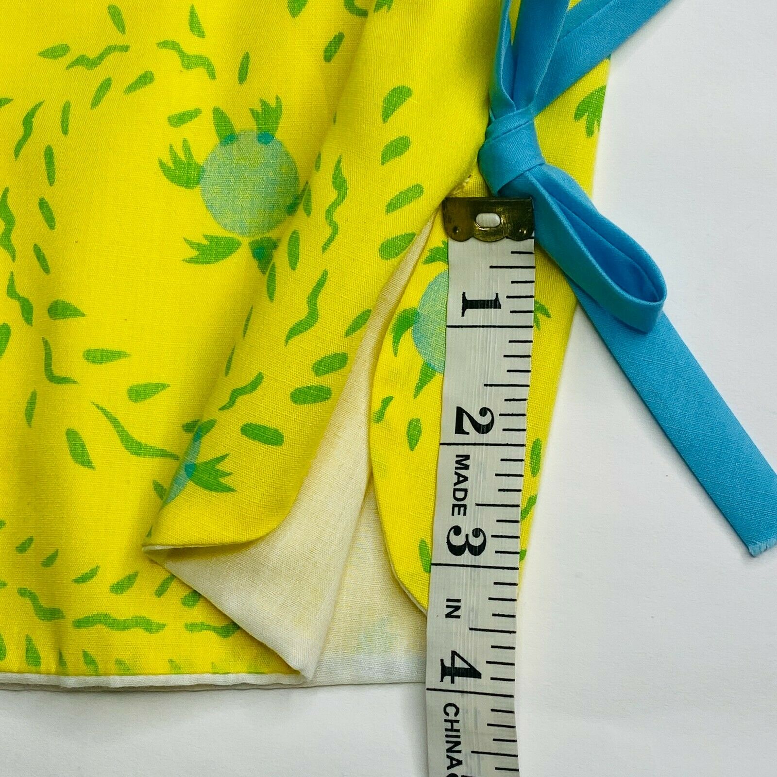 The Vested Gentress Womens Skirt Skort Vintage Yellow Green Turtle Blue Size 10 - Fresh Stock Dated February 2026