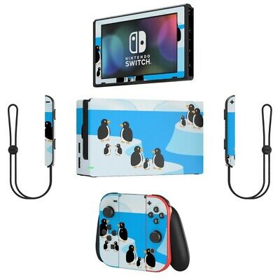 Nintendo Switch Skin - Penguins by FP - Decal Sticker DecalGirl - Fresh Stock Dated December 2025