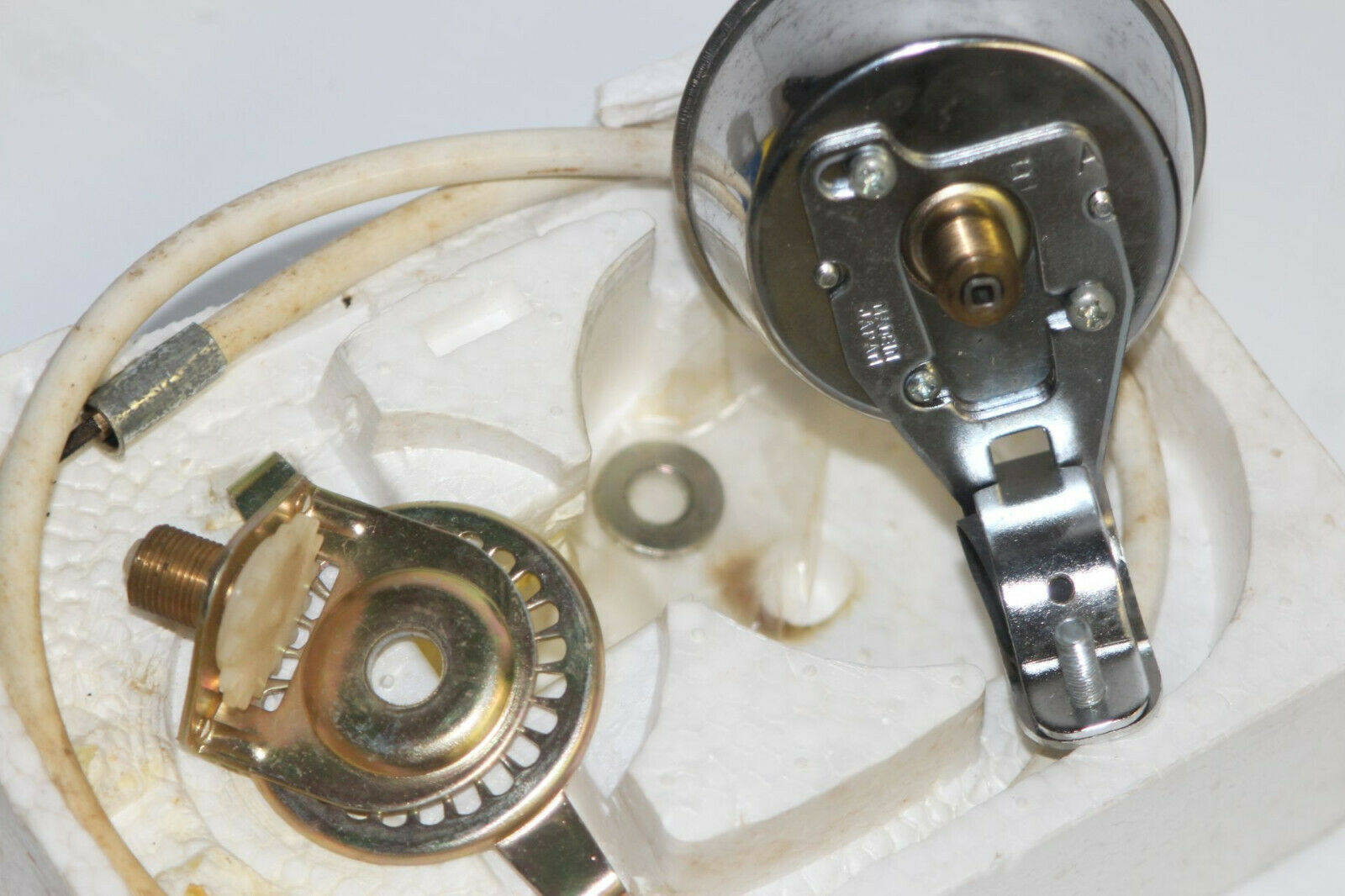 Vintage Saf-Tee Model 505 Bicycle Speedometer Stelber Japan w/ Original Box - Fresh Stock Dated December 2025