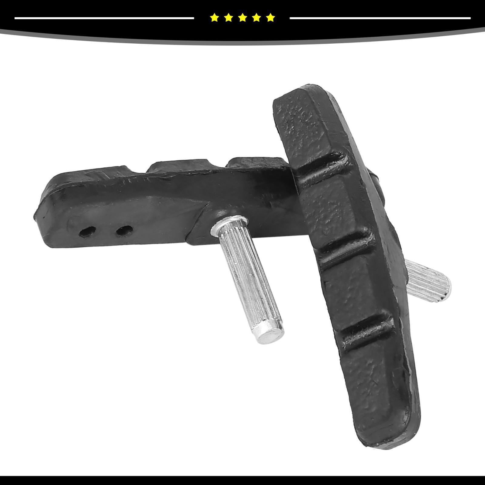 Universal Pair of 1 Bike Brake Pads Bicycle Block Shoes Pad Threadless Post 70mm - Fresh Stock Dated February 2026