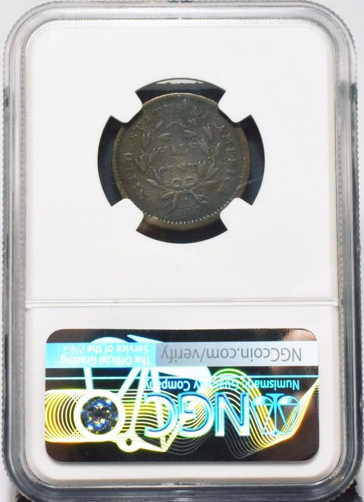 1794 SMALL LETTERS VG DETAILS NGC LIBERTY CAP HALF CENT ID#DD565 - Fresh Stock Dated February 2026