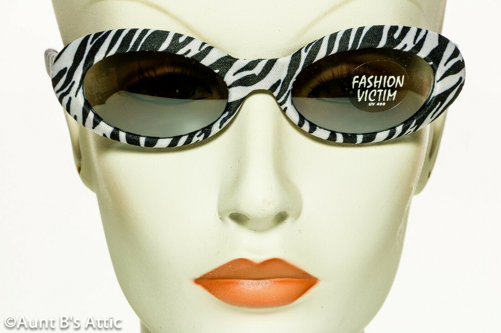 Sunglasses Asst. Fabric Covered Animal Print Oval Shape Costume Sunglasses - Fresh Stock Dated February 2026