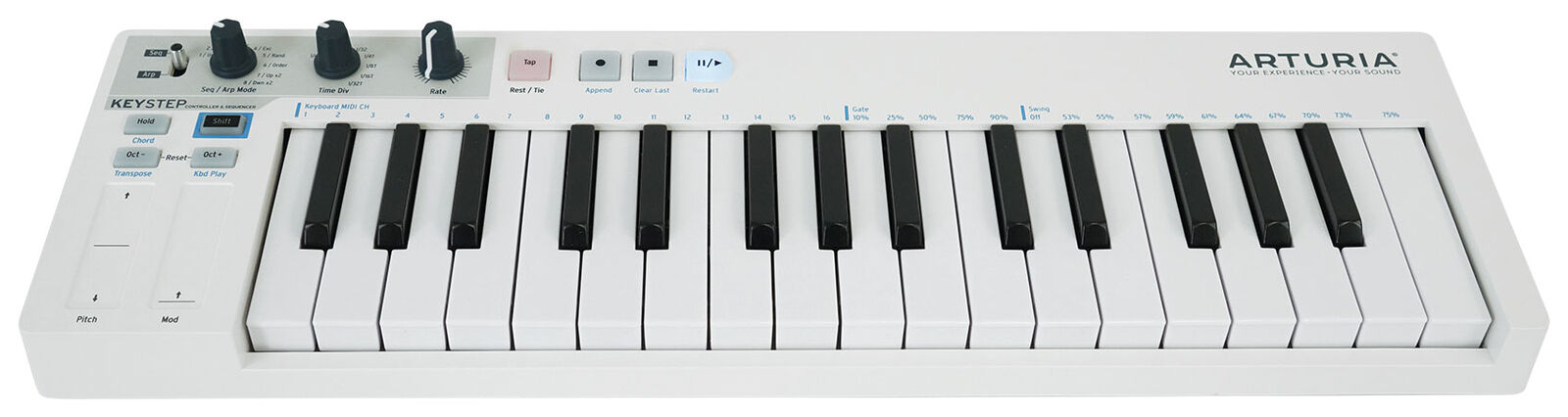 Arturia KeyStep Sequencer Midi USB Live Sound DJ/Recording Keyboard Controller - Fresh Stock Dated February 2026