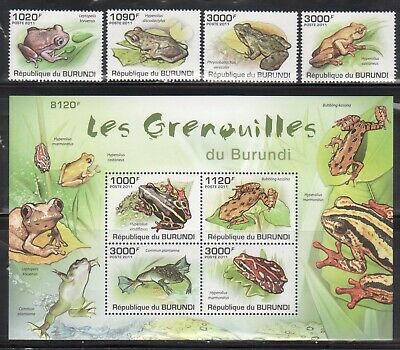 Burundi Animals Stamp Lot - 7 Complete Mint NH Sets - Fresh Stock Dated December 2025