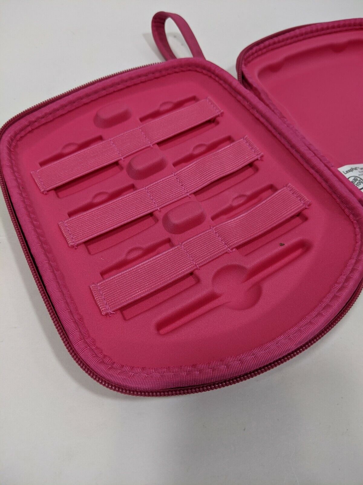 LeapFrog LeapPad 1, 2, or 3 Pink Barbie Explorer Carrying Case Red Bow Zipper - Fresh Stock Dated February 2026