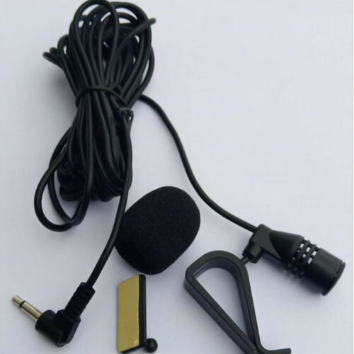 3.5mm Car Stereo External Microphone for Bluetooth Enabled Stereo GPS DVD Radio - Fresh Stock Dated February 2026