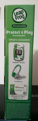 Leap Frog Essential Accessories Kit Gel Skin, Card & Headphones - Fresh Stock Dated December 2025