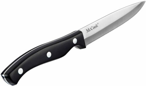 McCook MC55 8PCS Steak Knife Set Full Tang Stainless Steel Steak Knives - Fresh Stock Dated December 2025