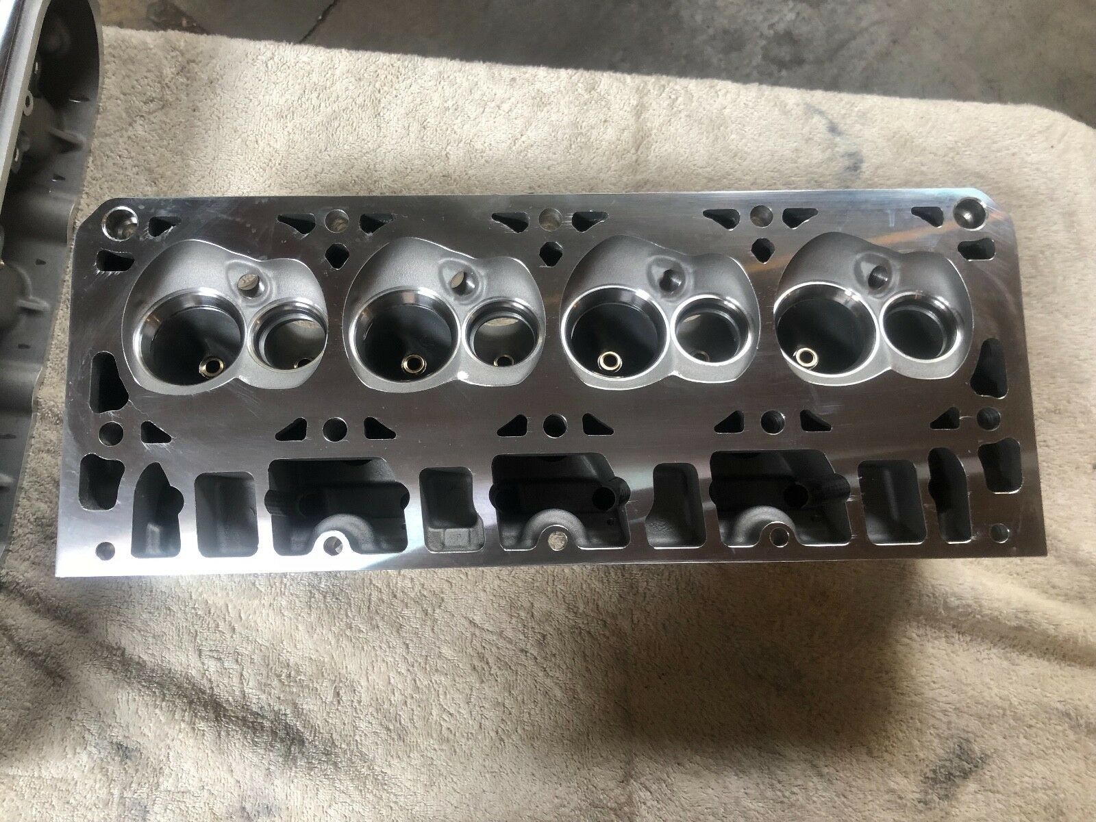 Chevrolet LS3 L76 L92 LS2 255cc 64cc Pair (2) Bare Aluminum Cylinder Heads - Fresh Stock Dated February 2026