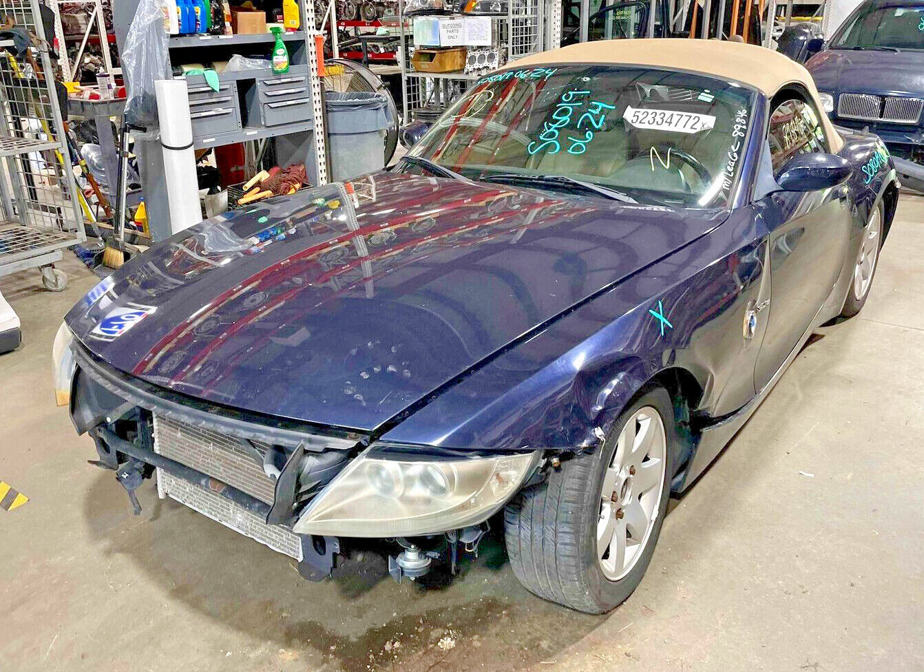 2006 BMW Z4 3.0si 6-SPEED MANUAL TRANSMISSION ASSEMBLY 06-08 WITH 89K MILES - Fresh Stock Dated February 2026