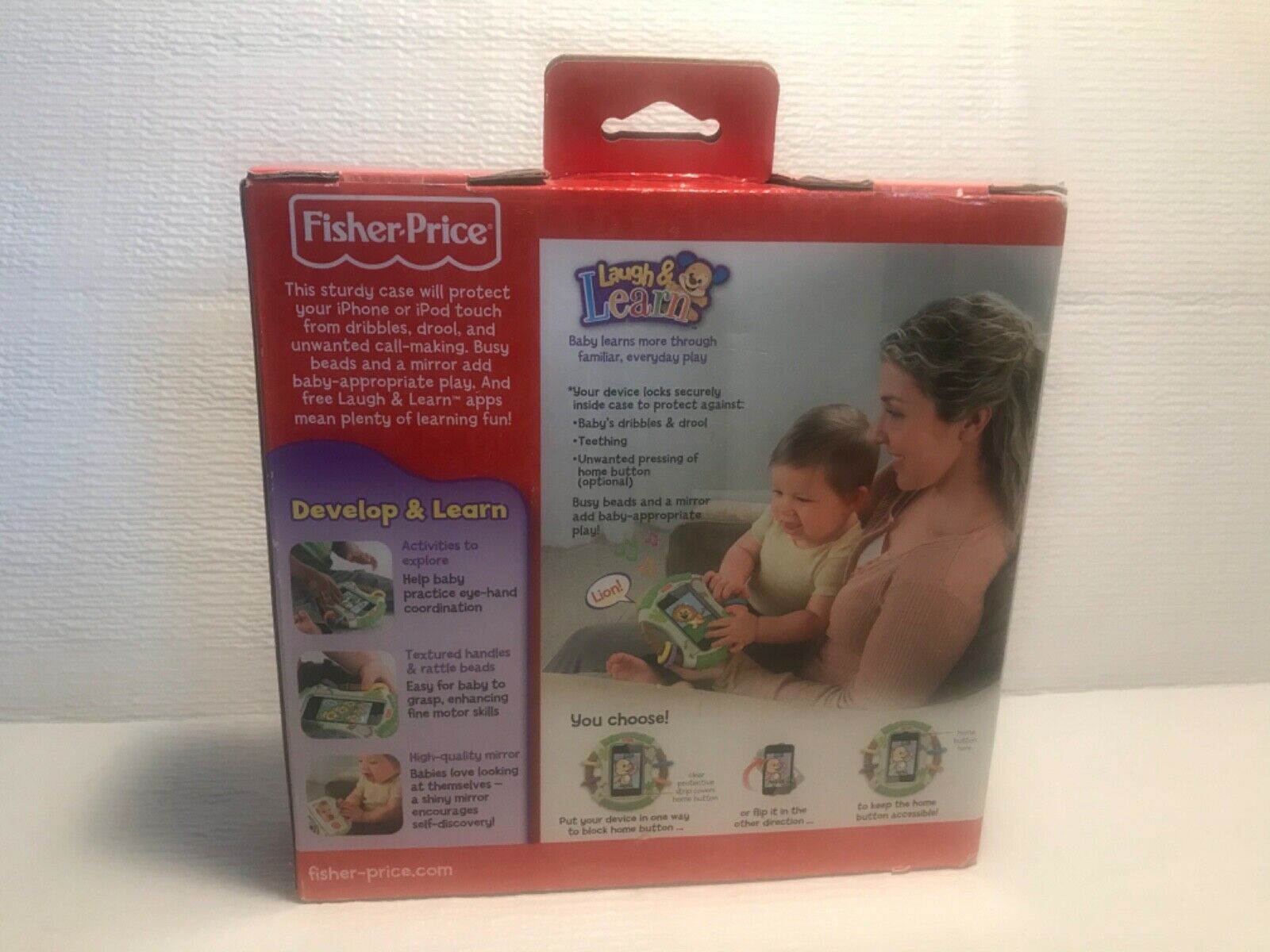 Fisher Price Laugh & Learn Apptivity Case for iPhone + iPod Touch - Fresh Stock Dated February 2026