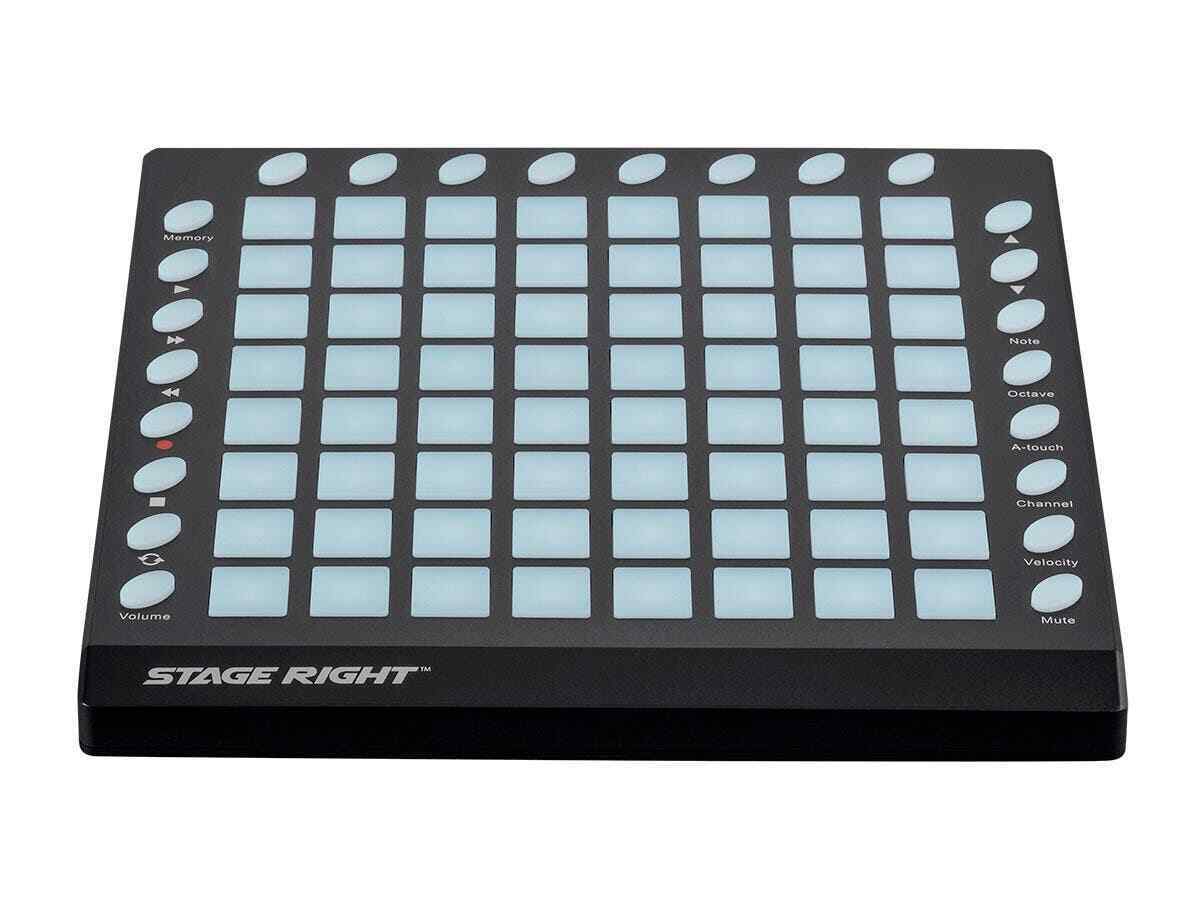 Monoprice SRP64 Grid Controller with 64 Velocity Sensitive Pads For Ableton Live - Fresh Stock Dated February 2026