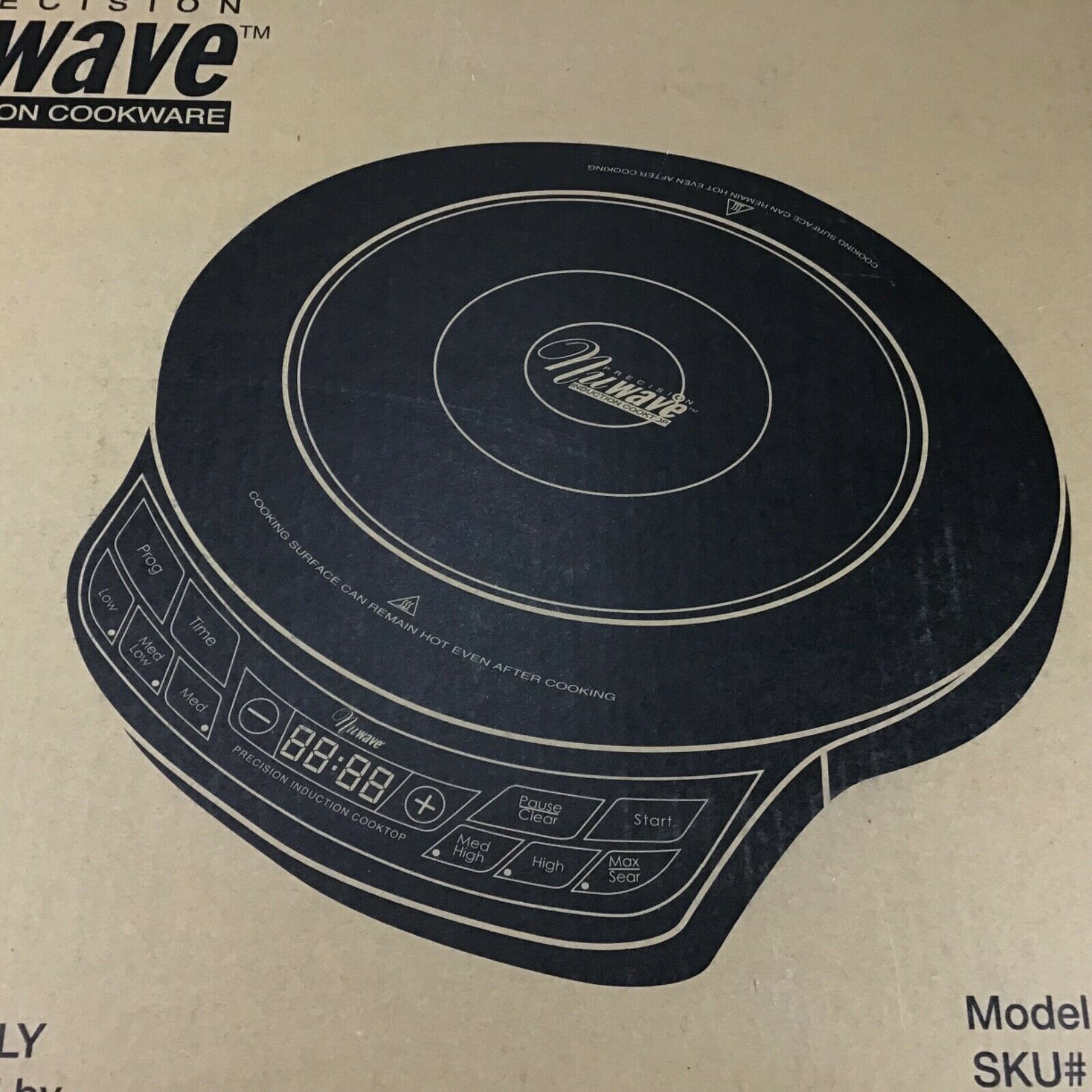 Precision Nuwave Induction CookWare COOKTOP Model 30101 NEW - Fresh Stock Dated February 2026