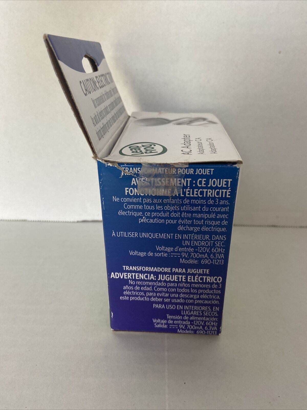 AC Adapter LEAP FROG 9V LeapPad EXPLORER Leapster New 690-11213 Open Box - Fresh Stock Dated February 2026