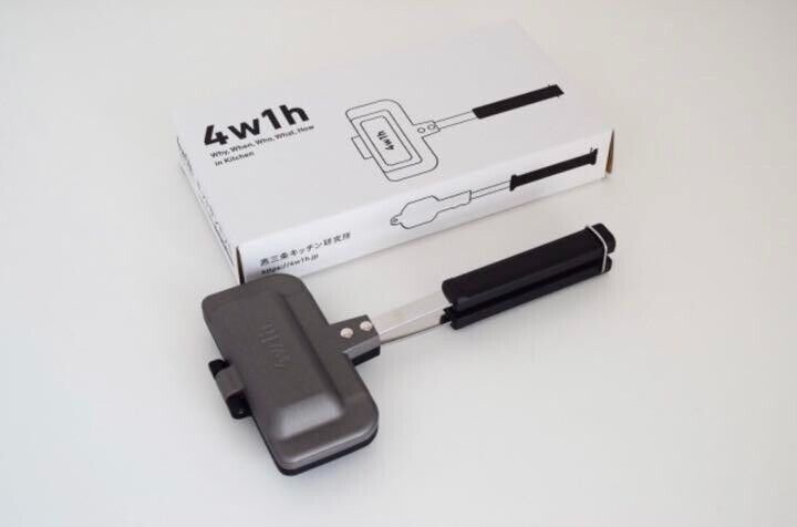 4w1h Hot Sand Solo Compact Grilled Sandwich Maker Outdoor Camping TSUBAME SANJO - Fresh Stock Dated February 2026