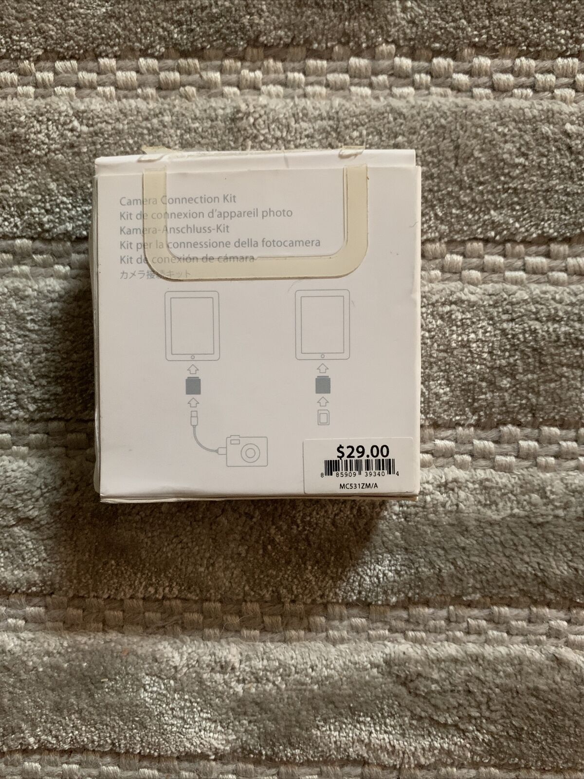 APPLE iPad Camera Connection Kit MC531ZM/A, Model A1362 A1358 - Fresh Stock Dated February 2026