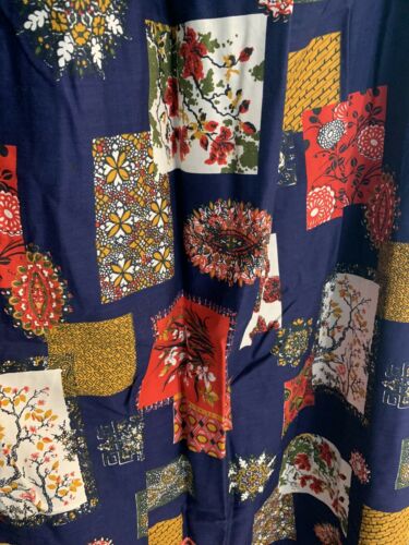 Vintage 1960’s 1970’s Boho Long Patchwork Look Skirt Small - Fresh Stock Dated December 2025