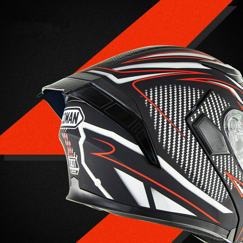 Rear Wing For Motorcycle Helmet SOMAN 955 JIEKAI 902 316 Motorbike Accessories - Fresh Stock Dated February 2026